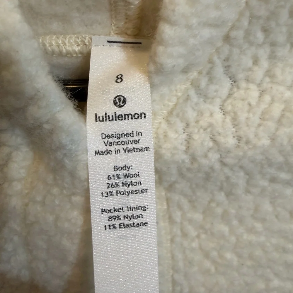 Lululemon Held in Warmth Sherpa Jacket